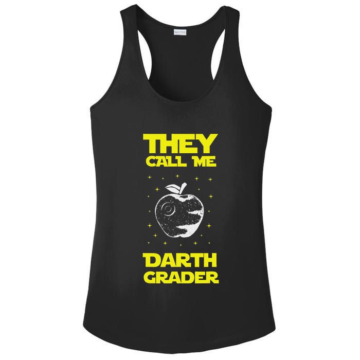 I Am Darth Grader Sci Fi Space Ladies PosiCharge Competitor Racerback Tank