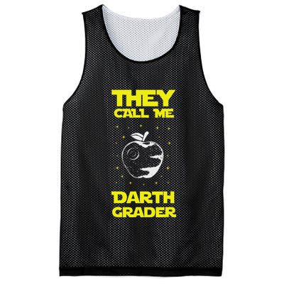 I Am Darth Grader Sci Fi Space Mesh Reversible Basketball Jersey Tank