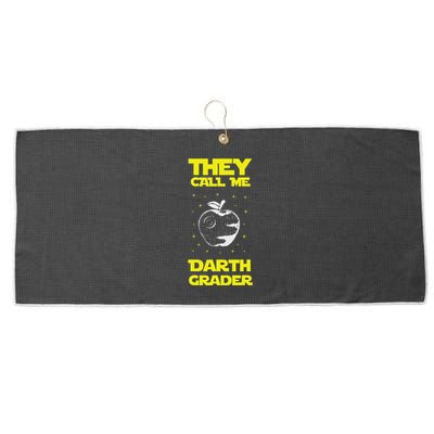 I Am Darth Grader Sci Fi Space Large Microfiber Waffle Golf Towel