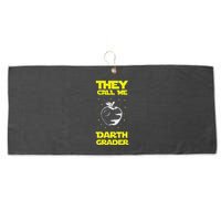 I Am Darth Grader Sci Fi Space Large Microfiber Waffle Golf Towel