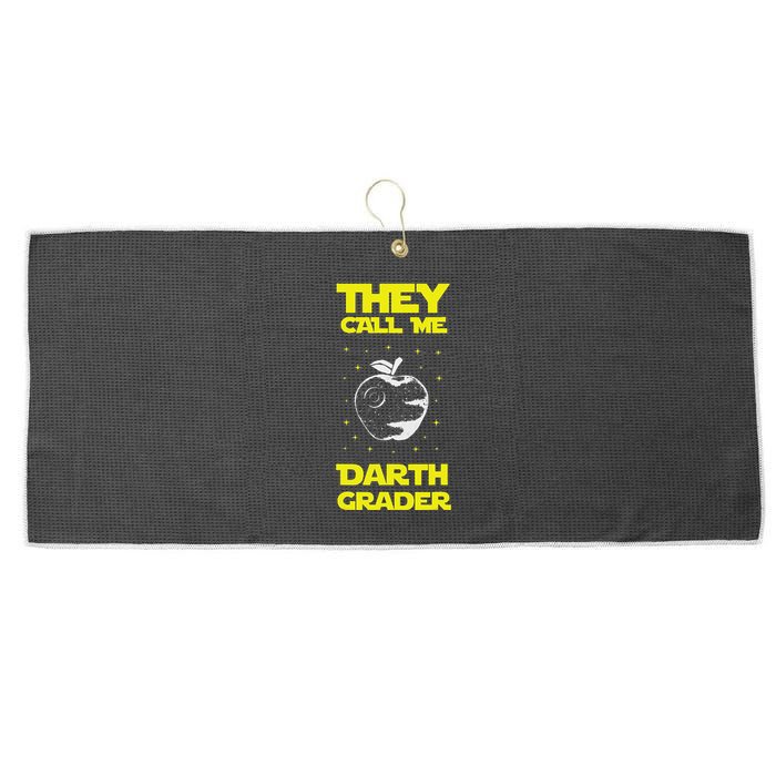 I Am Darth Grader Sci Fi Space Large Microfiber Waffle Golf Towel