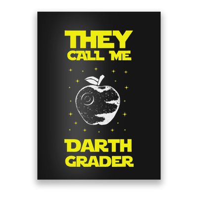 I Am Darth Grader Sci Fi Space Poster