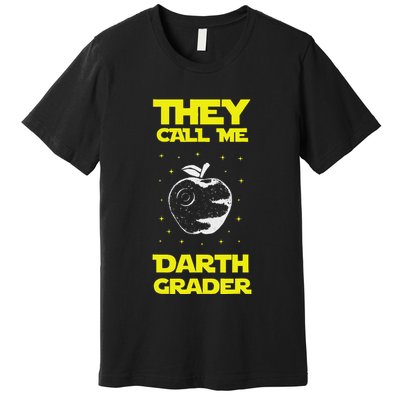 I Am Darth Grader Sci Fi Space Premium T-Shirt