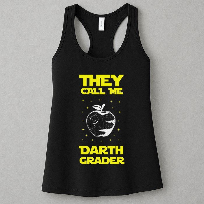 I Am Darth Grader Sci Fi Space Womens Tank Top