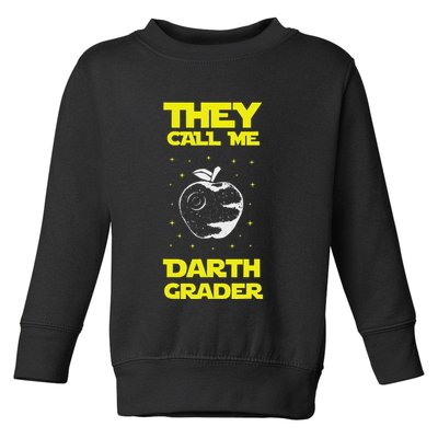 I Am Darth Grader Sci Fi Space Toddler Sweatshirt