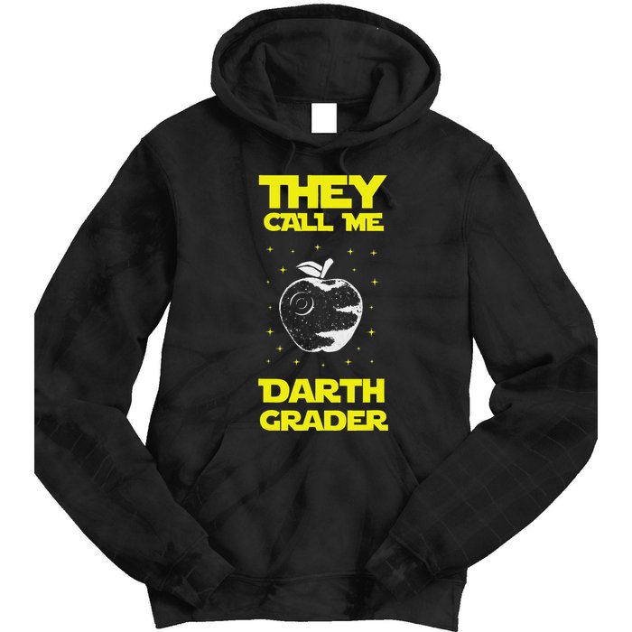 I Am Darth Grader Sci Fi Space Tie Dye Hoodie