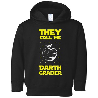 I Am Darth Grader Sci Fi Space Toddler Hoodie