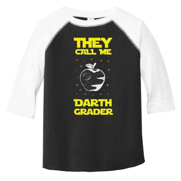 I Am Darth Grader Sci Fi Space Toddler Fine Jersey T-Shirt