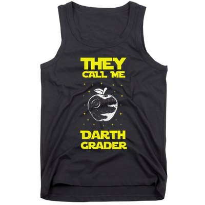 I Am Darth Grader Sci Fi Space Tank Top