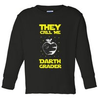I Am Darth Grader Sci Fi Space Toddler Long Sleeve Shirt