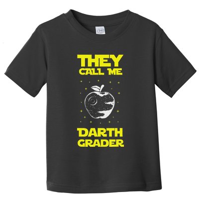 I Am Darth Grader Sci Fi Space Toddler T-Shirt