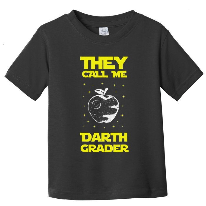 I Am Darth Grader Sci Fi Space Toddler T-Shirt