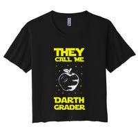 I Am Darth Grader Sci Fi Space Crop Top