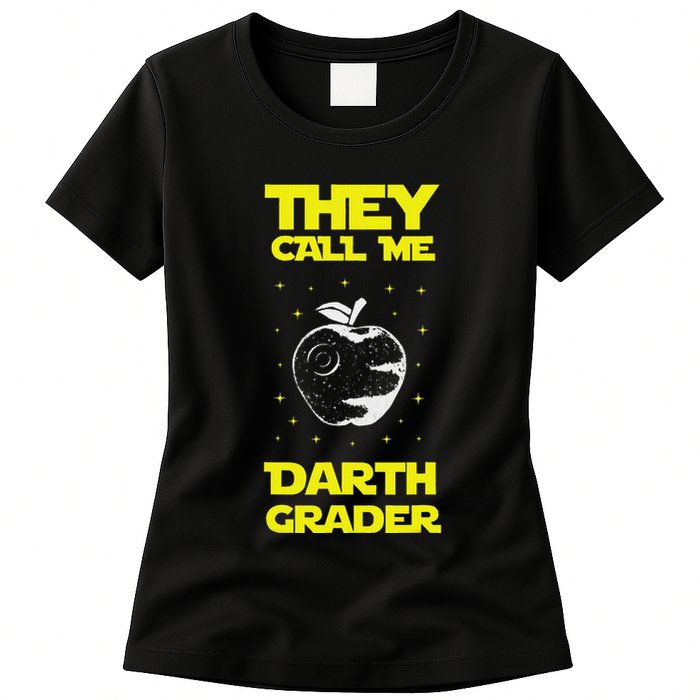 I Am Darth Grader Sci Fi Space Womens T-Shirt