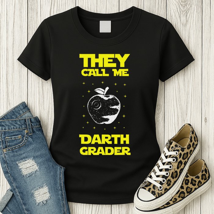 I Am Darth Grader Sci Fi Space Womens T-Shirt