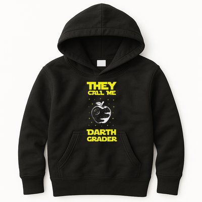 I Am Darth Grader Sci Fi Space Kids Hoodie