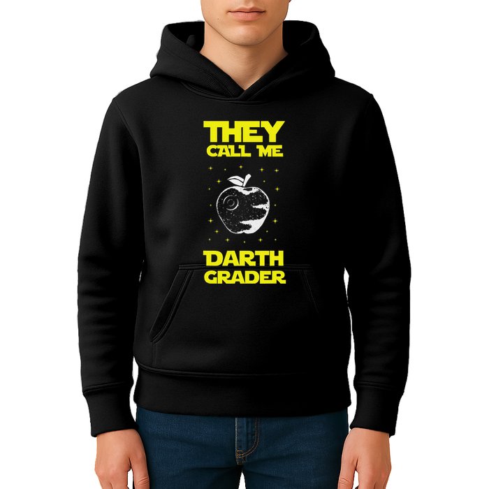 I Am Darth Grader Sci Fi Space Kids Hoodie