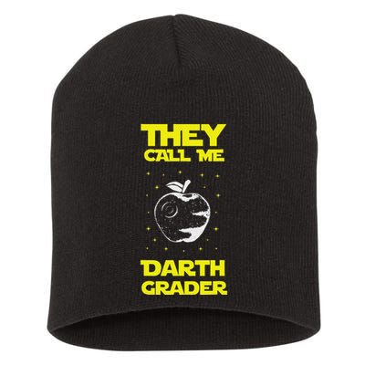 I Am Darth Grader Sci Fi Space Short Acrylic Beanie