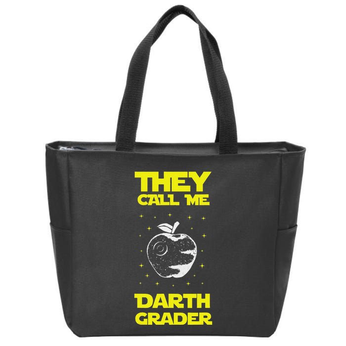 I Am Darth Grader Sci Fi Space Zip Tote Bag