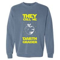 I Am Darth Grader Sci Fi Space Garment-Dyed Sweatshirt