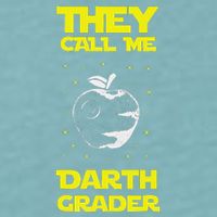 I Am Darth Grader Sci Fi Space Sueded Cloud Jersey T-Shirt