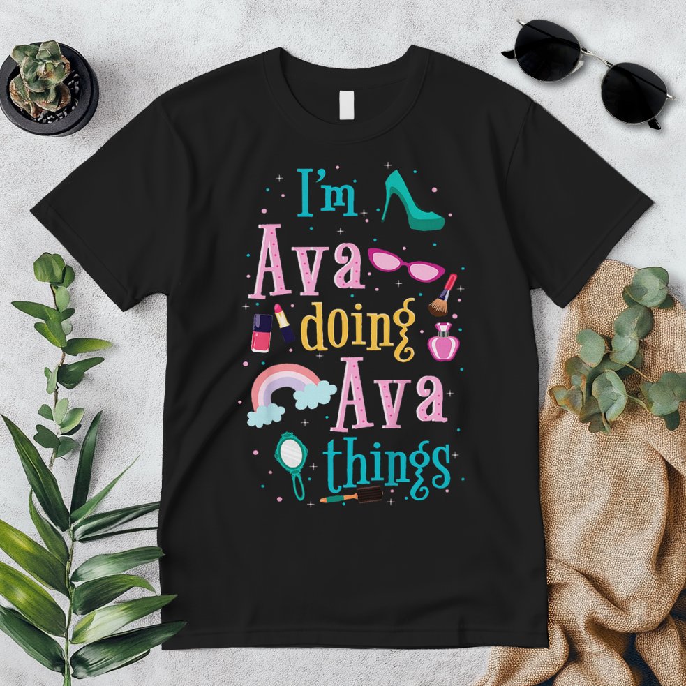 I'm Ava Doing Ava Things Cute Gift Premium T-Shirt