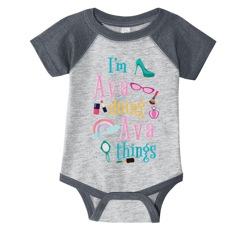 I'm Ava Doing Ava Things Cute Gift Infant Baby Jersey Bodysuit