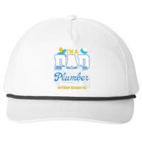 Im A Dad And A Plumber Nothing Scares Me Fyunny Plumber Snapback Five-Panel Rope Hat