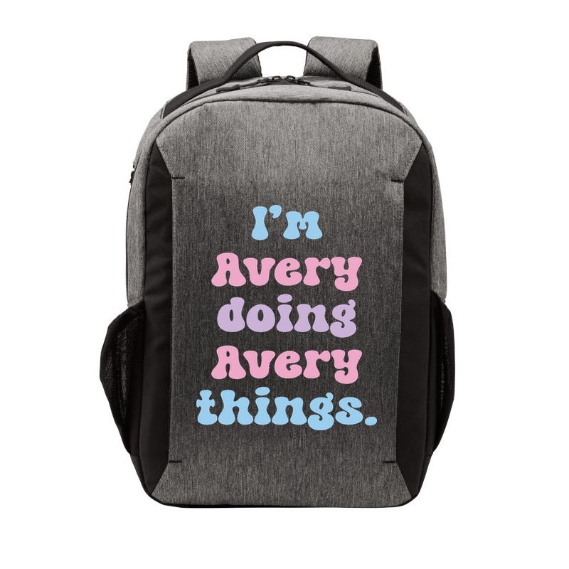 I'm Avery Doing Avery Things Funny Name Vector Backpack