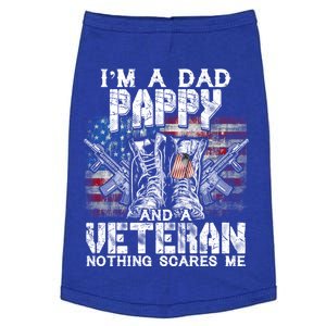 Im A Dad Pappy Veteran Nothing Scares Me Proud Funny Gift Doggie Tank