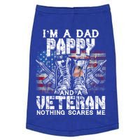 Im A Dad Pappy Veteran Nothing Scares Me Proud Funny Gift Doggie Tank