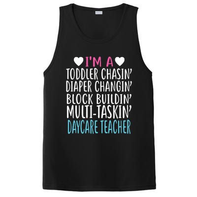 Im A Daycare Teacher Childcare Worker Gift PosiCharge Competitor Tank