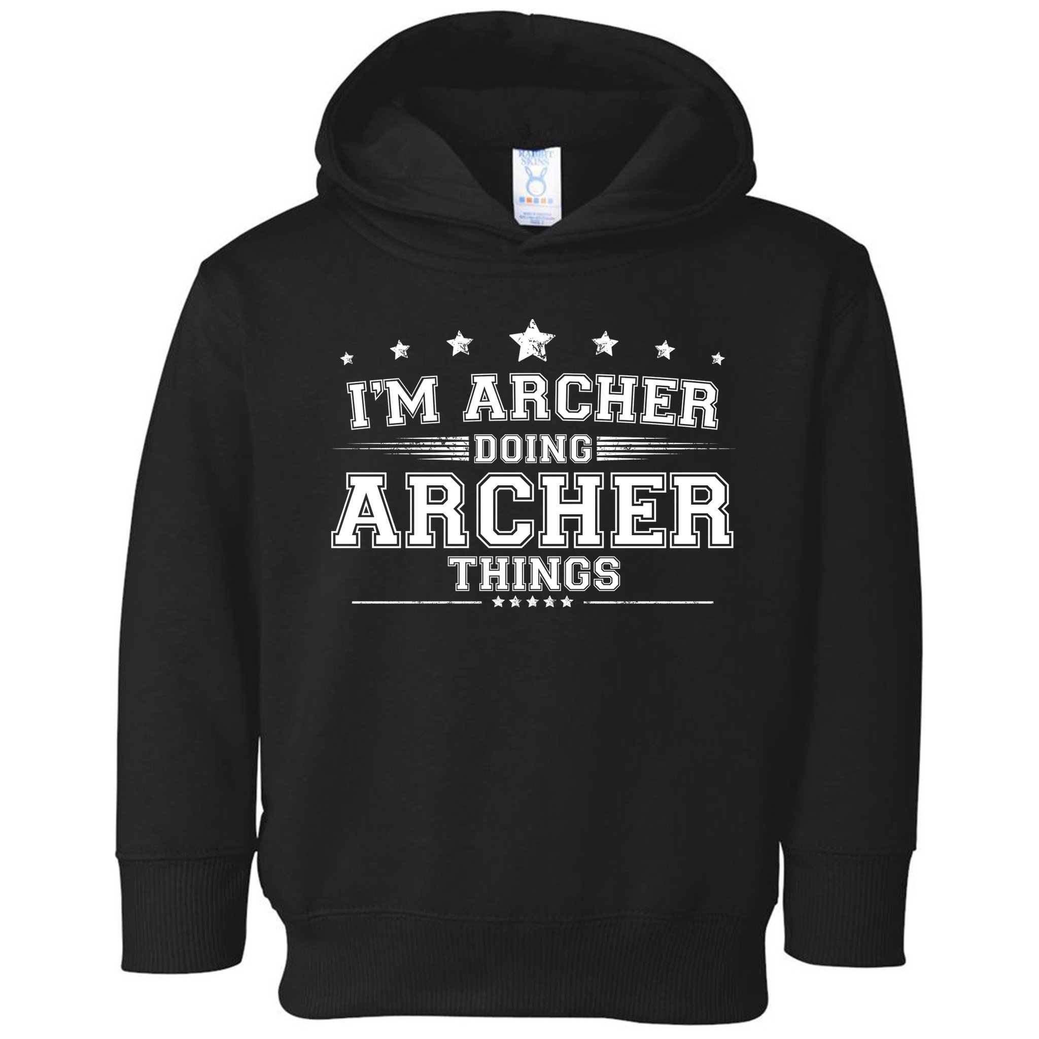 Im Archer Doing Archer Things Toddler Hoodie