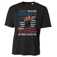 Im A Dad Grandpa And A Veteran Nothing Scares Me Cooling Performance Crew T-Shirt