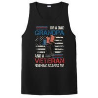 Im A Dad Grandpa And A Veteran Nothing Scares Me PosiCharge Competitor Tank