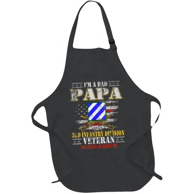 IM A Dad Papa & 3rd Infantry Division Veteran FatherS Day .Png Apron