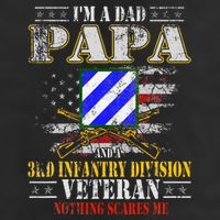 IM A Dad Papa & 3rd Infantry Division Veteran FatherS Day .Png 11oz C Handle Ceramic Mug
