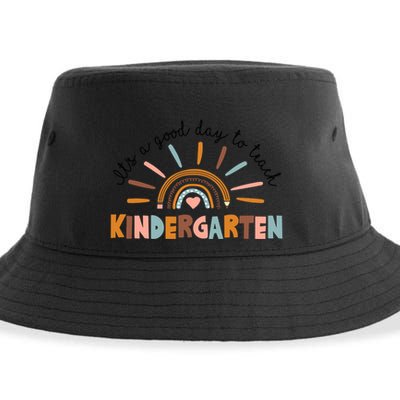 ItS A Day Good To Teach Nursery Teacher Team Daycare Meaningful Gift Sustainable Bucket Hat
