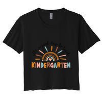 ItS A Day Good To Teach Nursery Teacher Team Daycare Meaningful Gift Women's Crop Top Tee