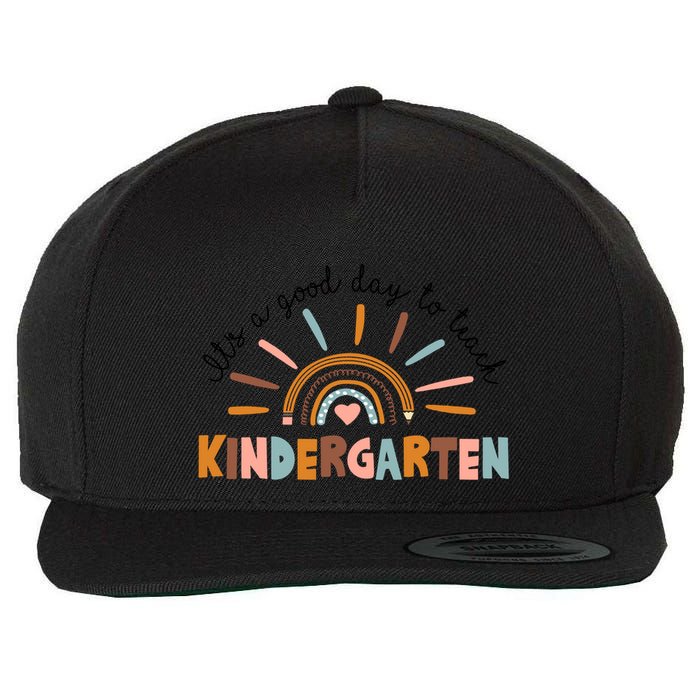 ItS A Day Good To Teach Nursery Teacher Team Daycare Meaningful Gift Wool Snapback Cap