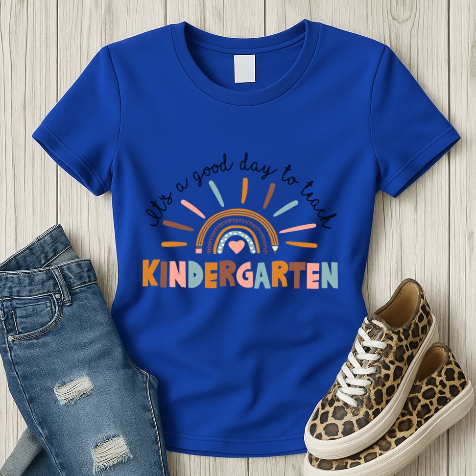 ItS A Day Good To Teach Nursery Teacher Team Daycare Meaningful Gift Womens T-Shirt