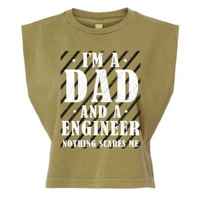 Im A Dad And A Engineer Gift Garment-Dyed Women's Muscle Tee