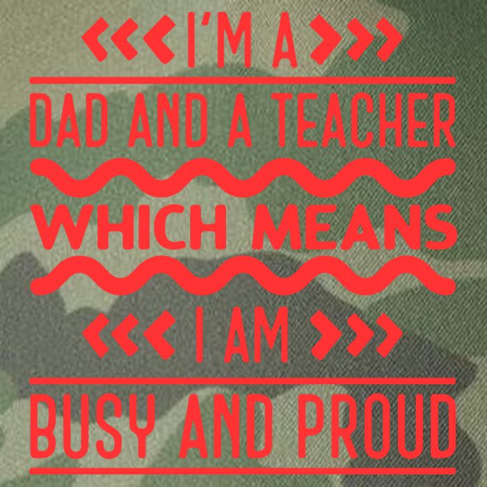 Im A Dad And A Teacher Which Means I Am Busy And Proud Back To School Gift Legacy Tie Dye Trucker Hat
