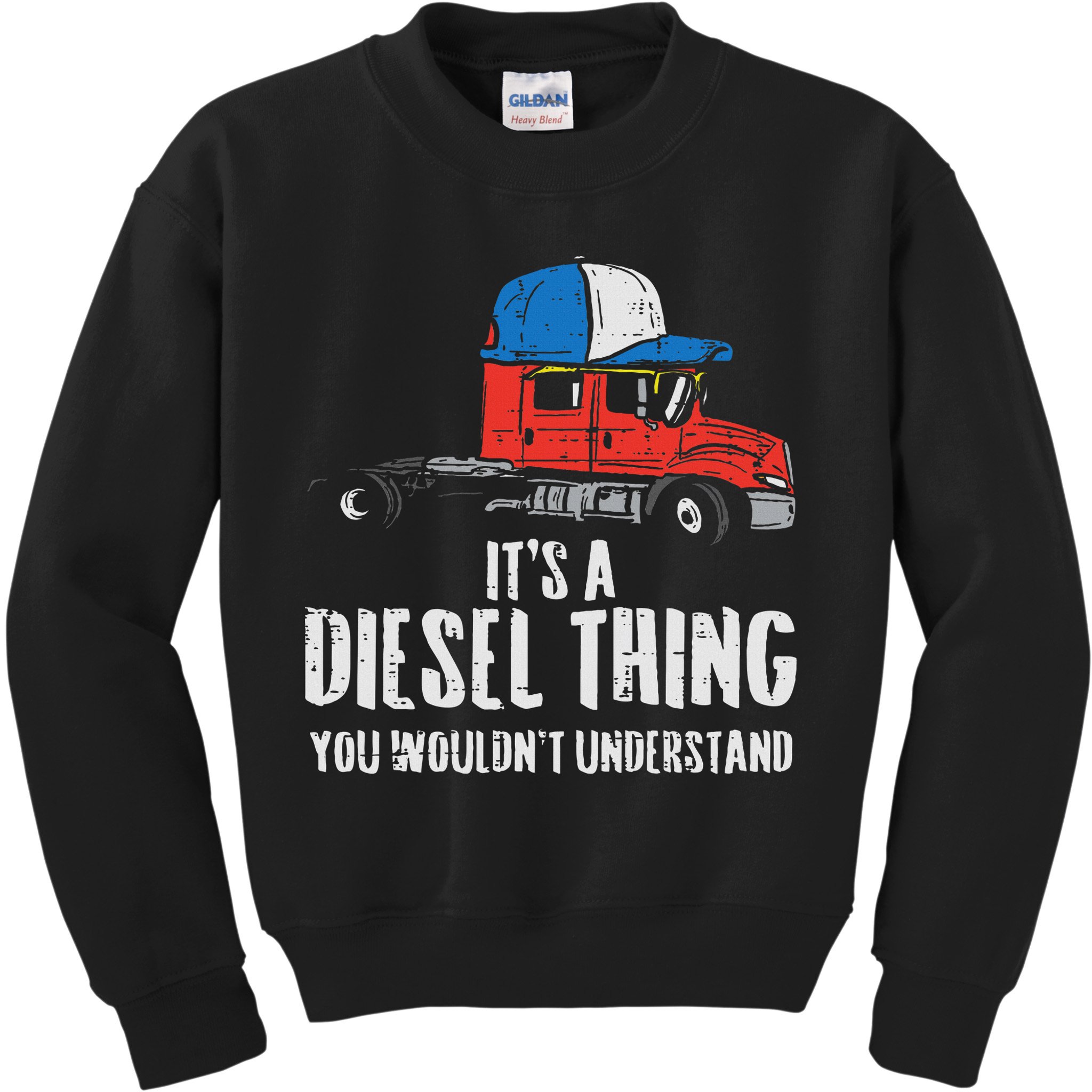 Its A Diesel Thing Semi Truck Trucking Trucker Driver Gift Kids Sweatshirt