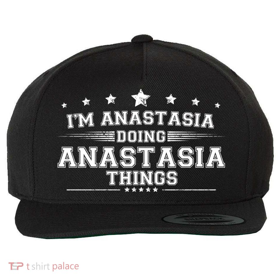 Im Anastasia Doing Anastasia Things Wool Snapback Cap