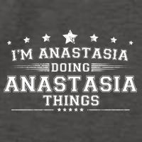 Im Anastasia Doing Anastasia Things Vector Backpack