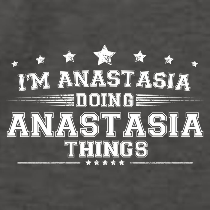 Im Anastasia Doing Anastasia Things Vector Backpack