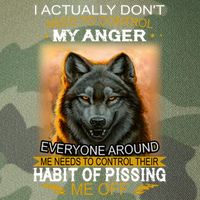 I Actually Dont Need To Control My Anger Every Around Me Legacy Tie Dye Trucker Hat