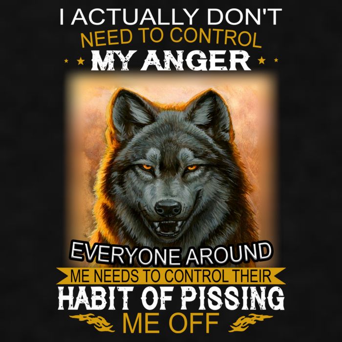 I Actually Dont Need To Control My Anger Every Around Me Ladies PosiCharge Tri-Blend Wicking Tank