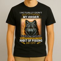 I Actually Dont Need To Control My Anger Every Around Me T-Shirt